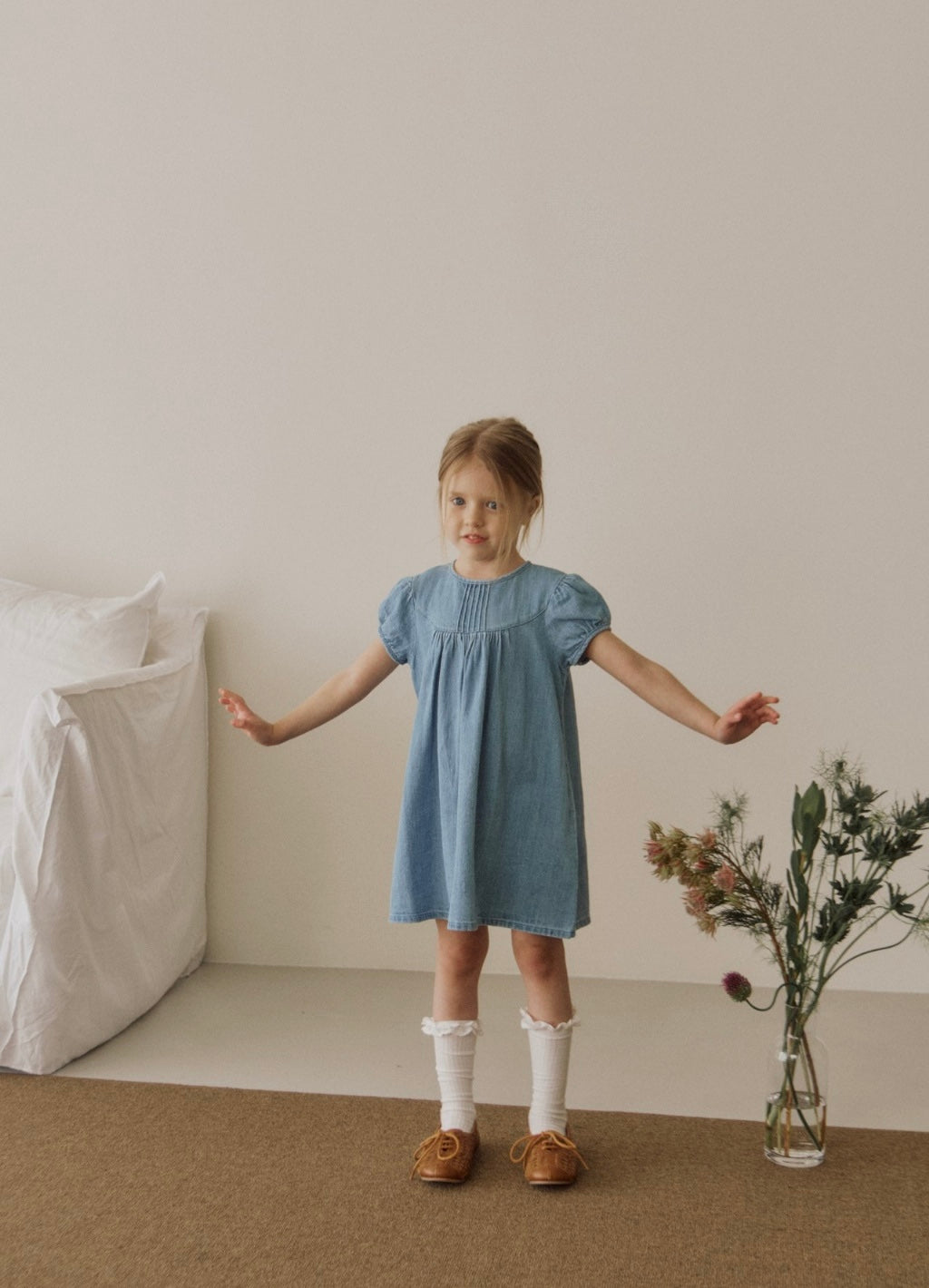 [Kids] DENIM DRESS