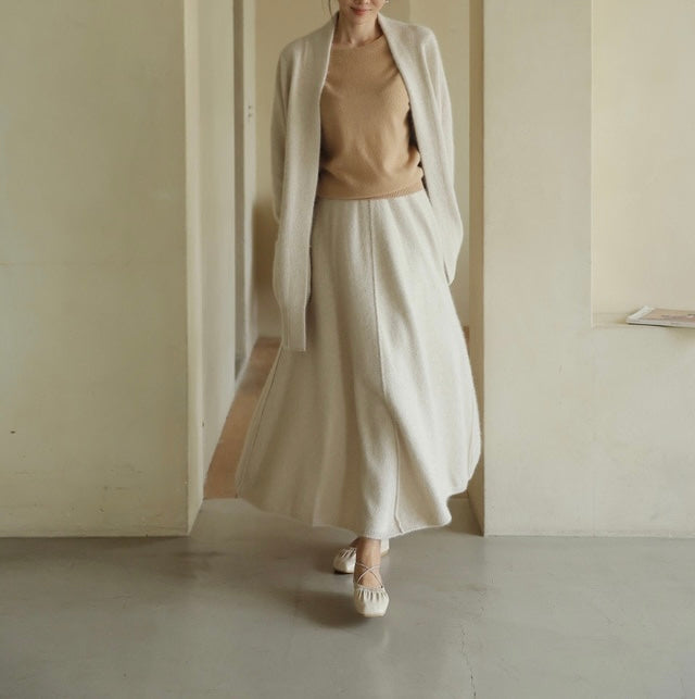 WOOL LONG CARDIGAN