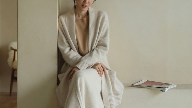WOOL LONG CARDIGAN