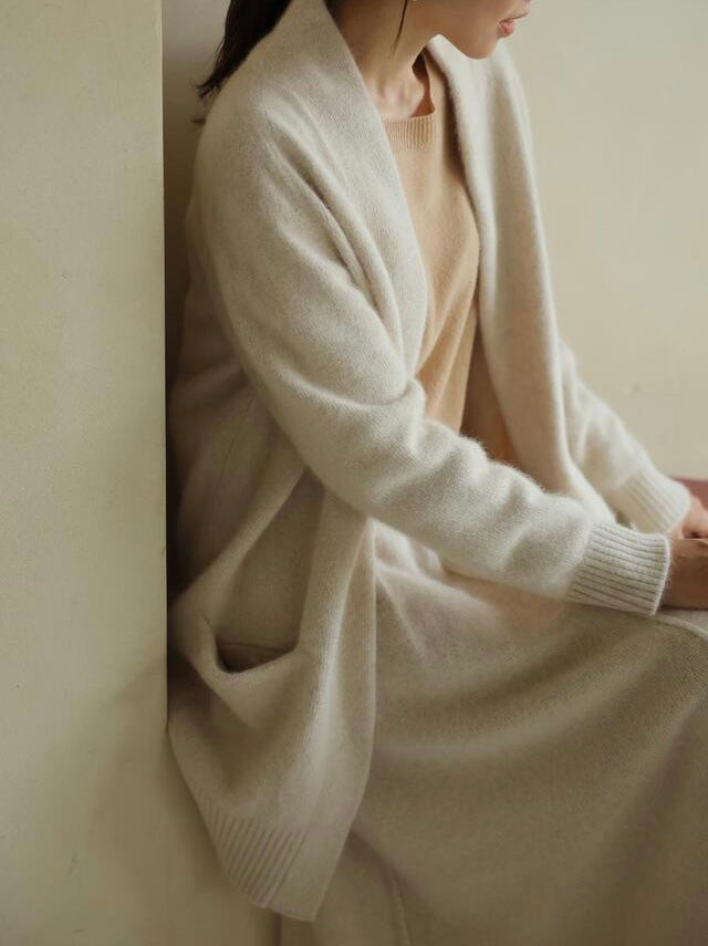 WOOL LONG CARDIGAN