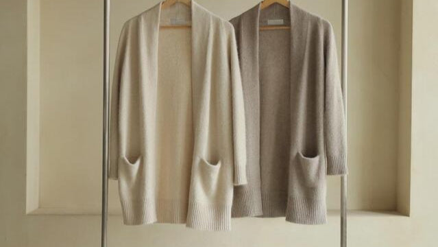 WOOL LONG CARDIGAN