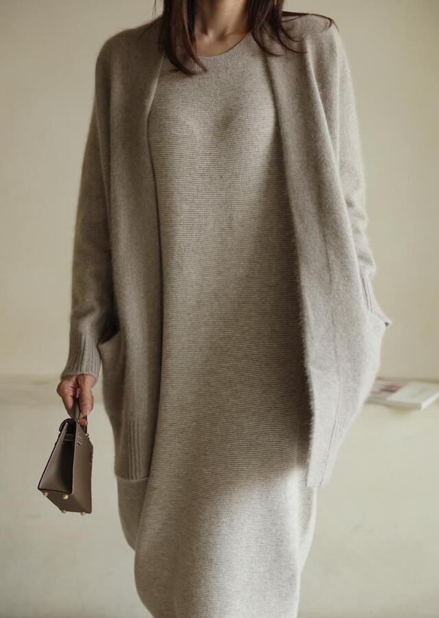 WOOL LONG CARDIGAN