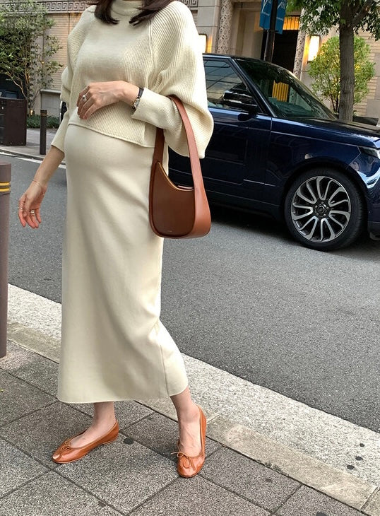 KNIT SET DRESS