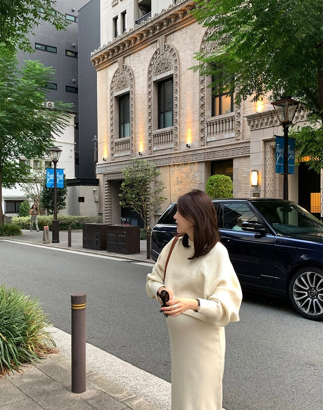 KNIT SET DRESS