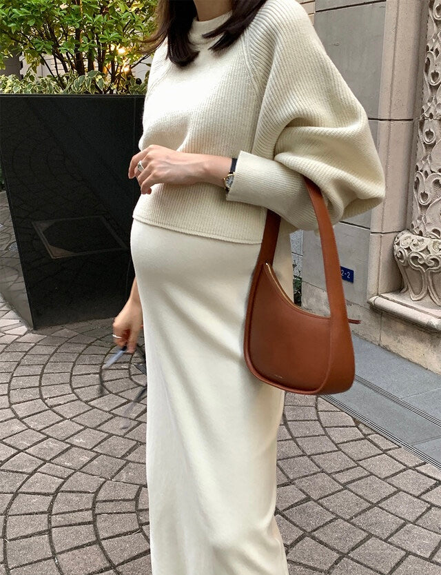 KNIT SET DRESS