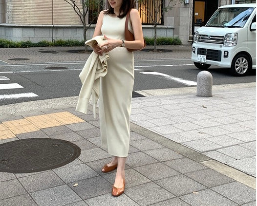 KNIT SET DRESS