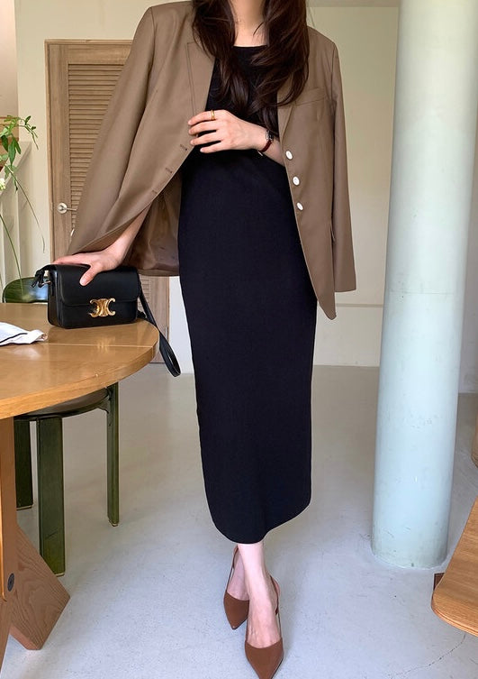 KNIT SET DRESS