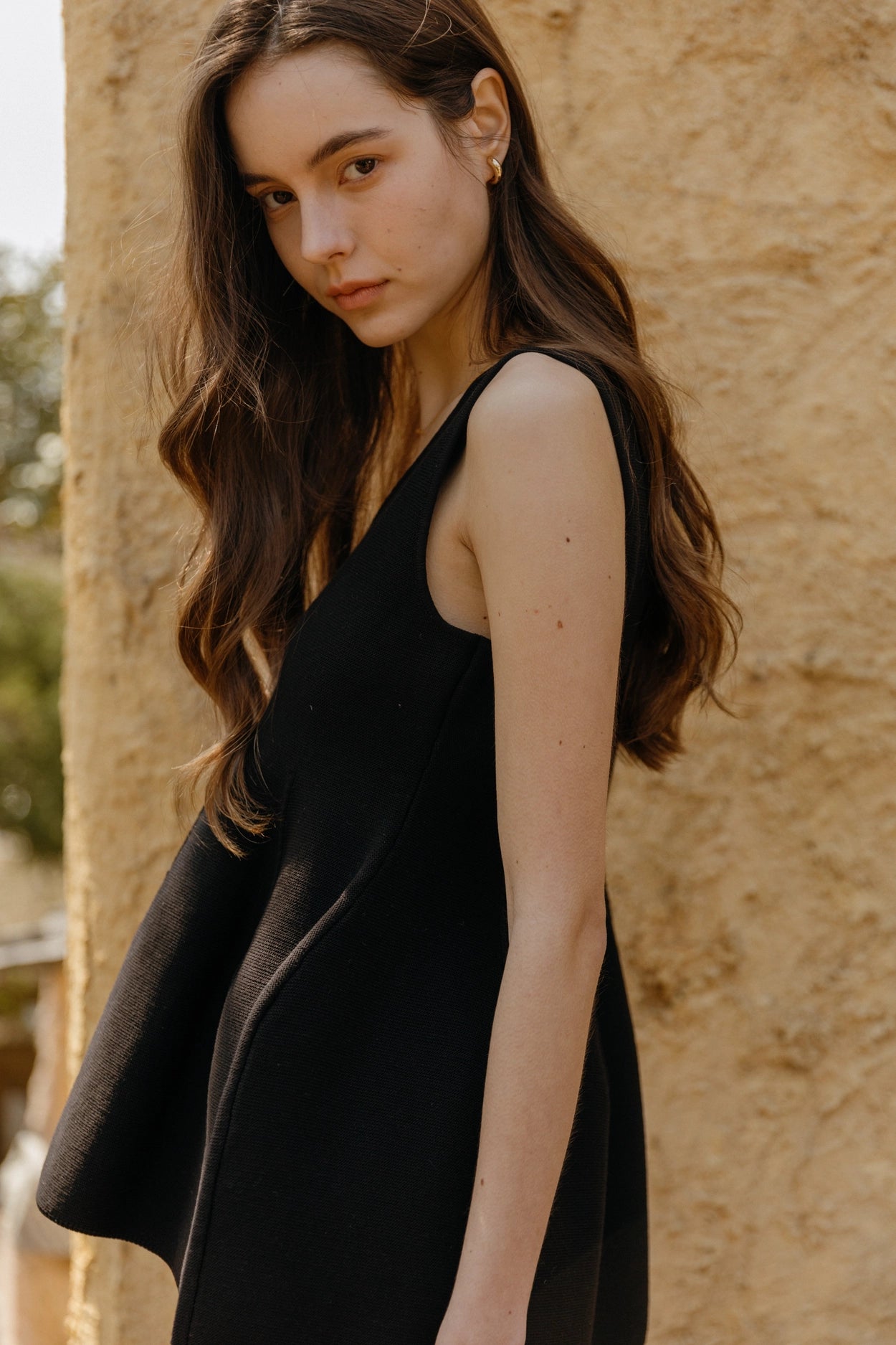 Rose Puff Knit Sleeveless