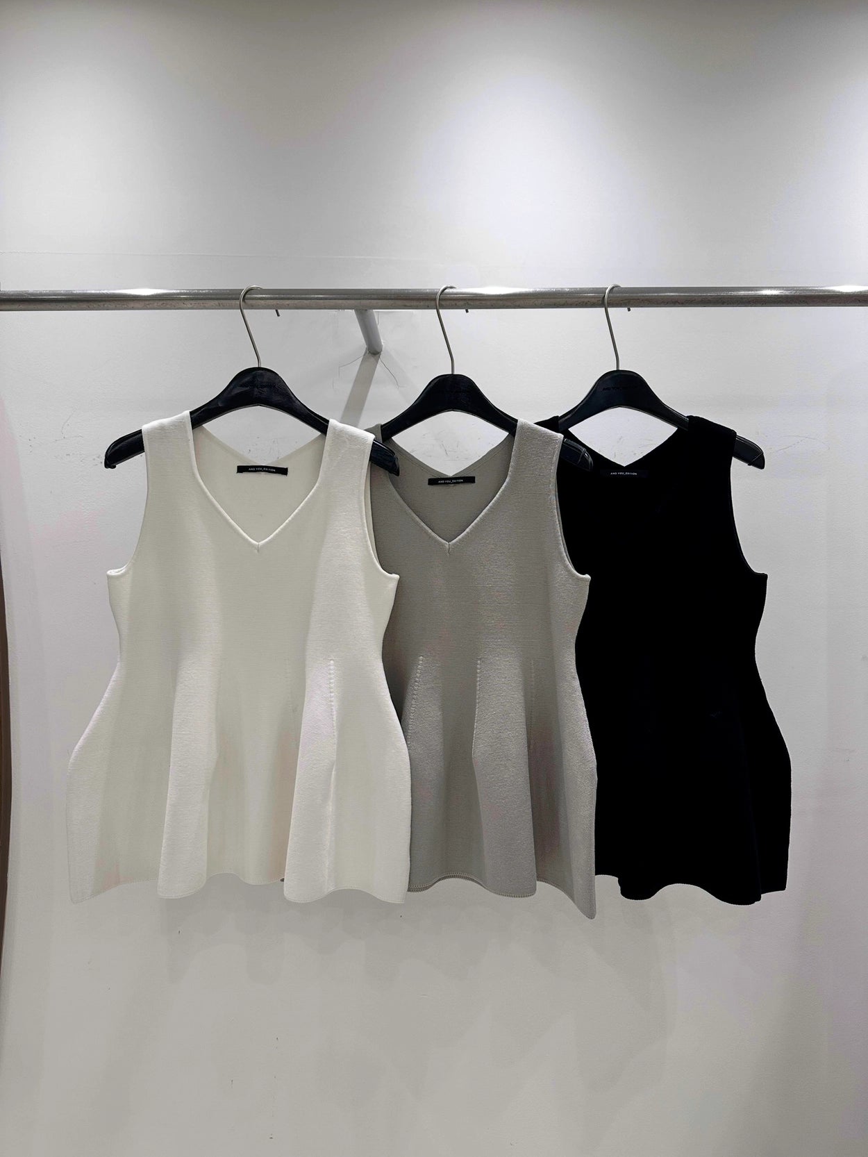 Rose Puff Knit Sleeveless