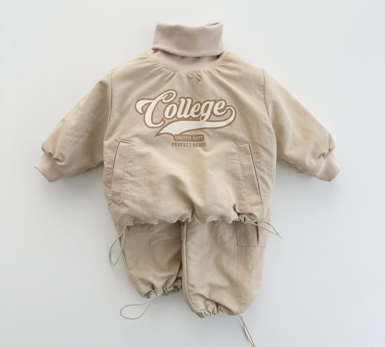 [KIDS] College Puff Sweatshirt