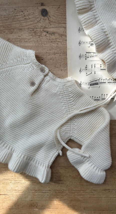 [Baby] Cable-knit Sweater