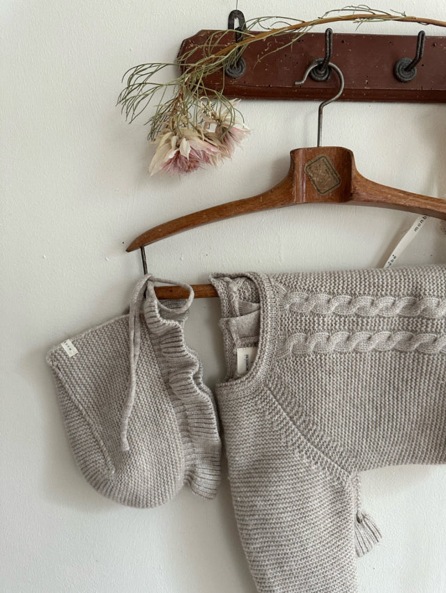 [Baby] Cable-knit Sweater