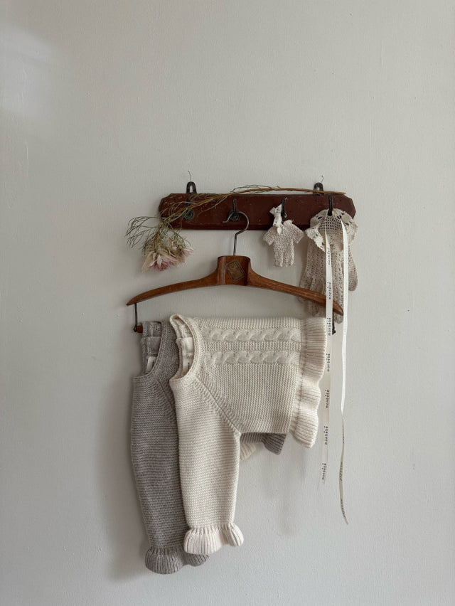 [Baby] Cable-knit Sweater
