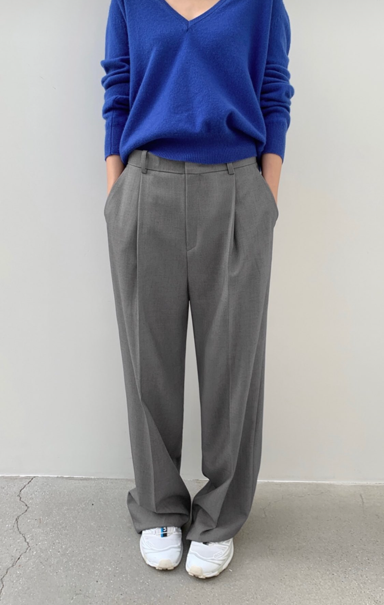 Relaxed Fit Tailored Trousers