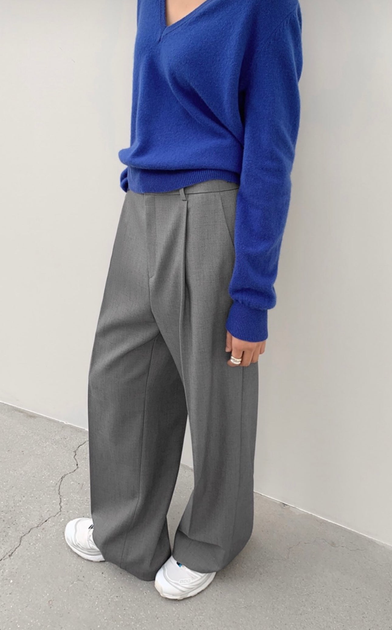 Relaxed Fit Tailored Trousers