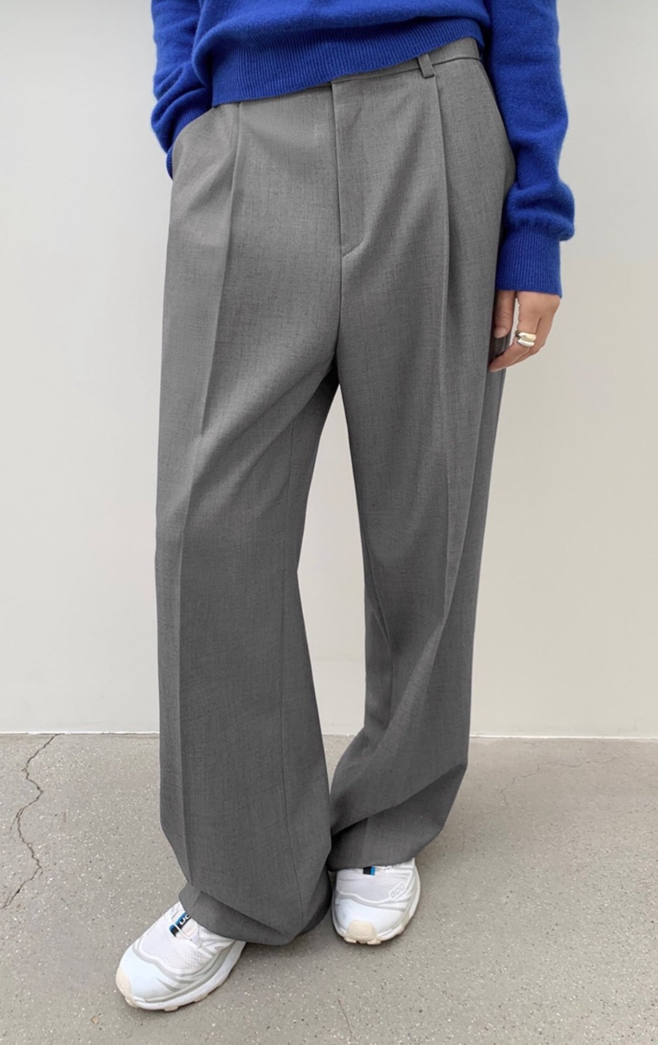 Relaxed Fit Tailored Trousers