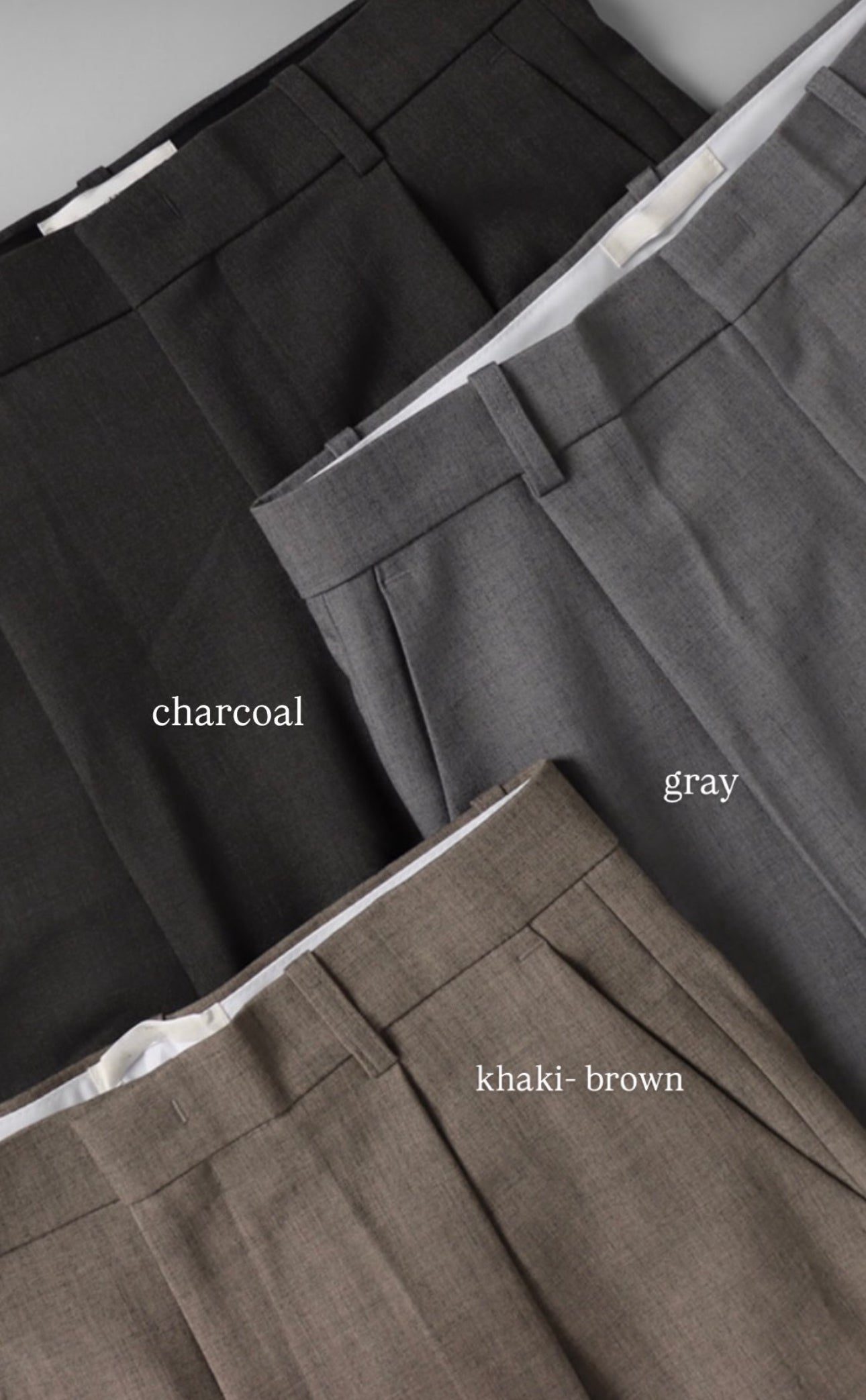 Relaxed Fit Tailored Trousers