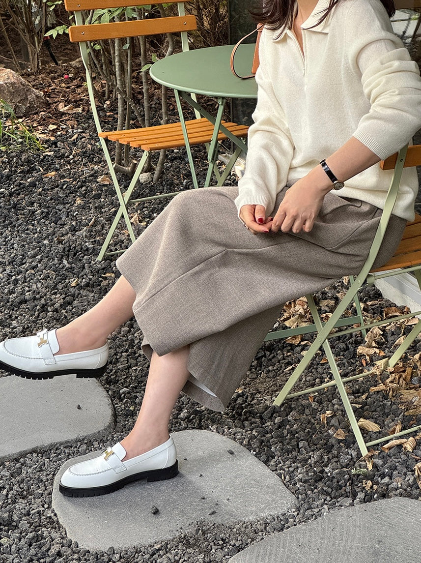 Wool Culotte Pants
