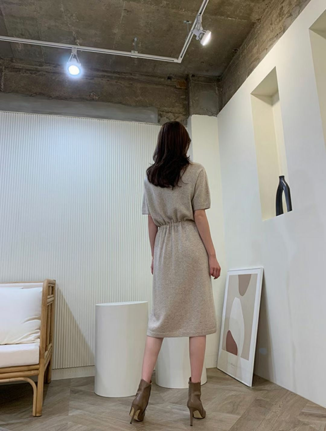 Cashmere Knit Dress