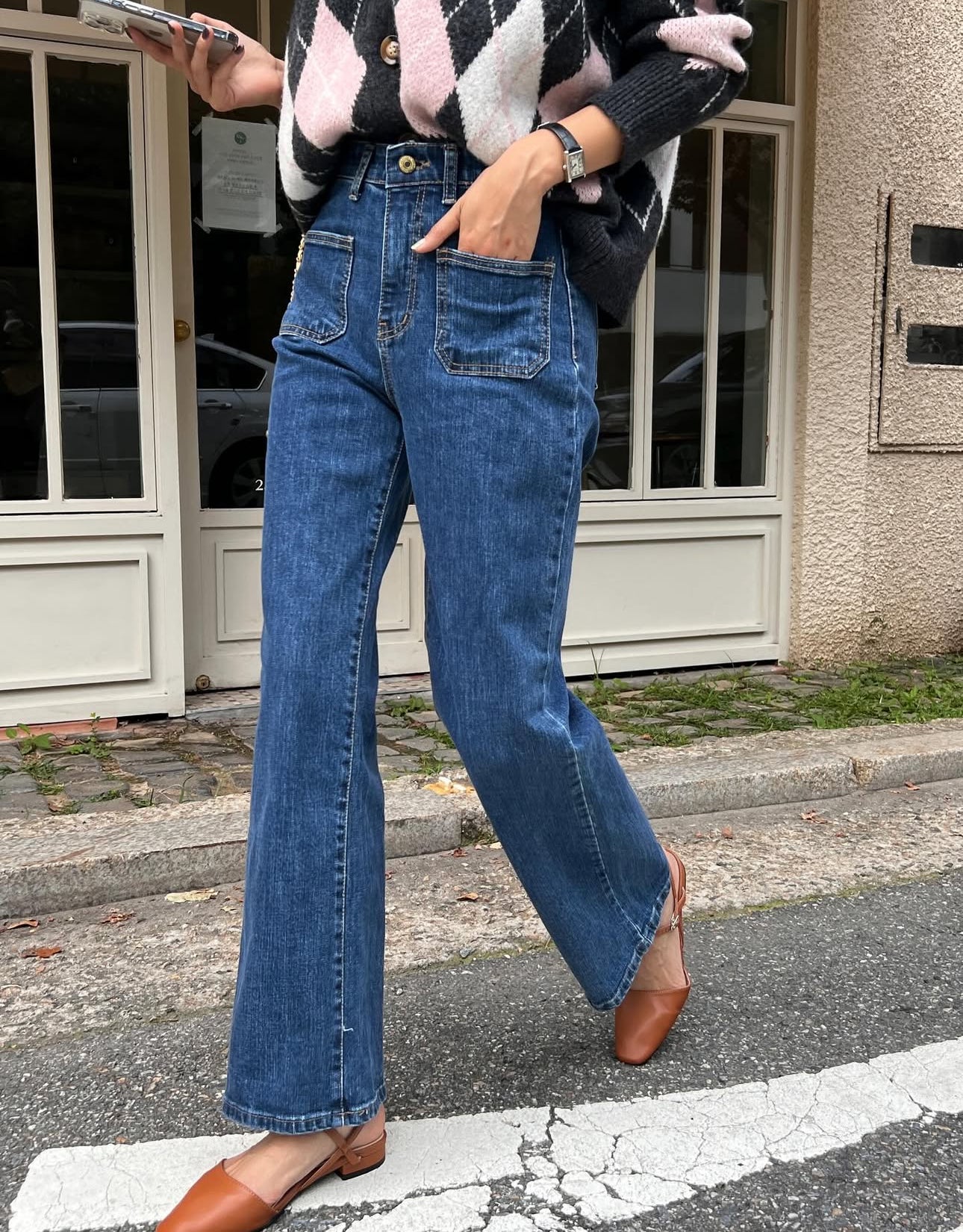 Elasticized Jeans 3064 (Winter fabric)