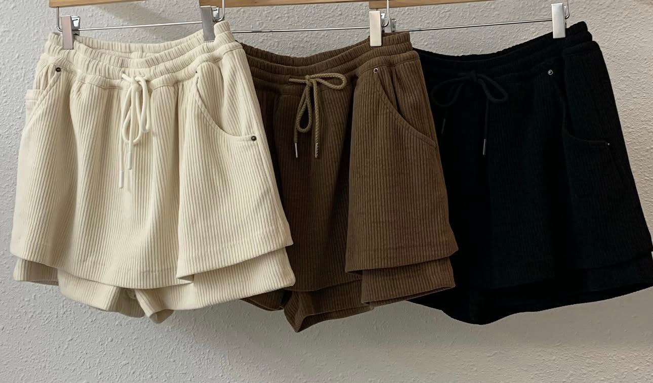 corduroy skort
