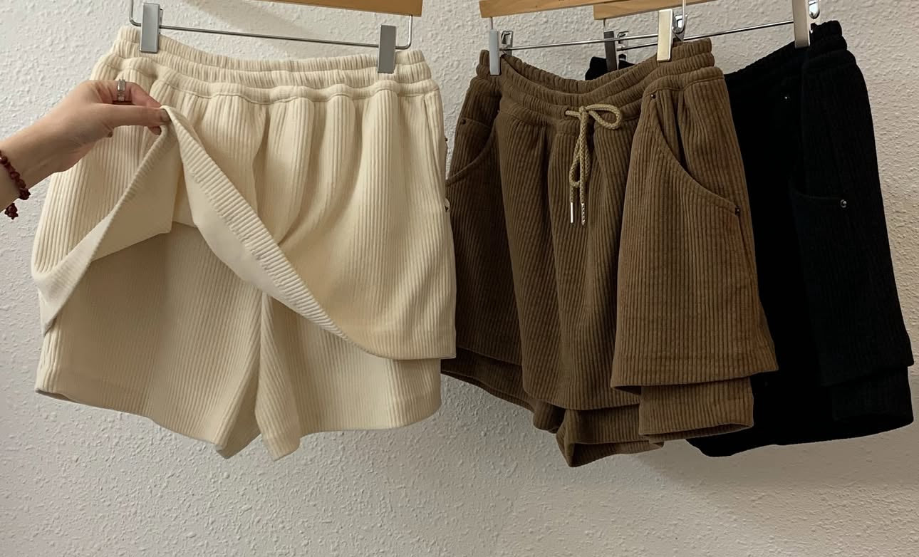 corduroy skort