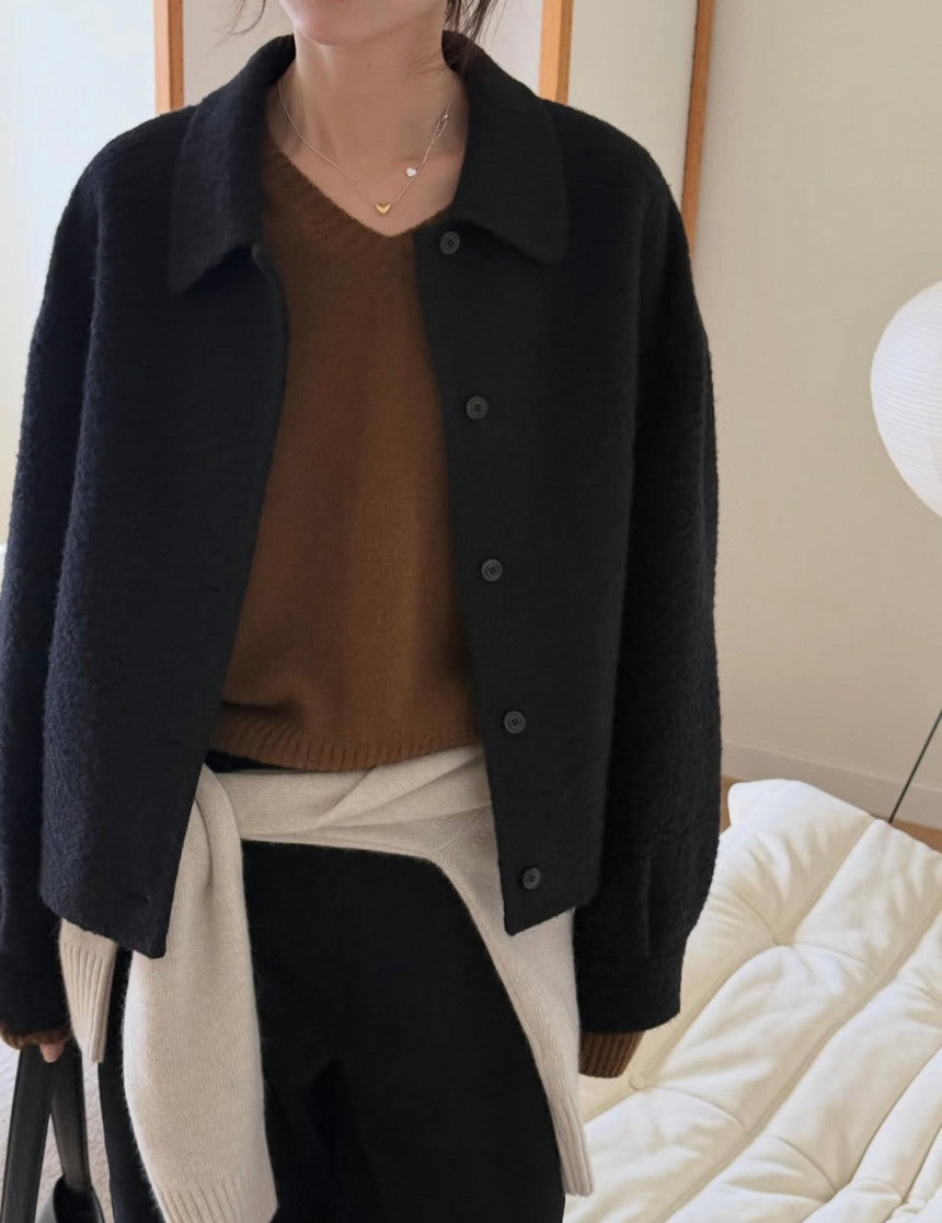 ALPACA WOOL COAT