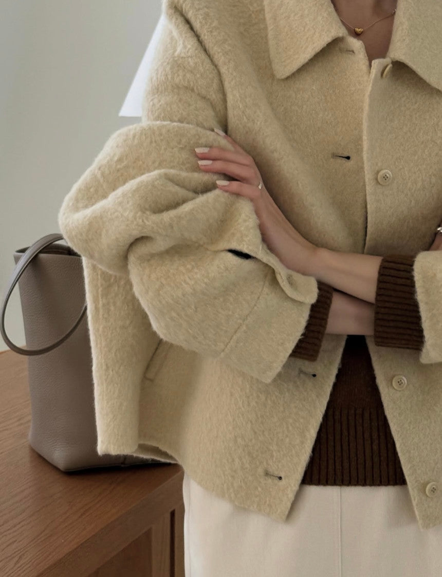 ALPACA WOOL COAT