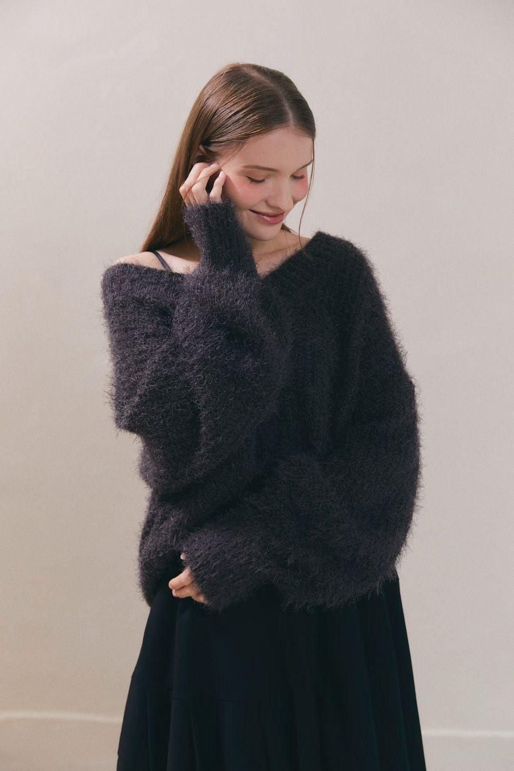 Fluffy Knit Wear