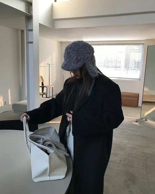 FUZY FUR TRAPPER HAT